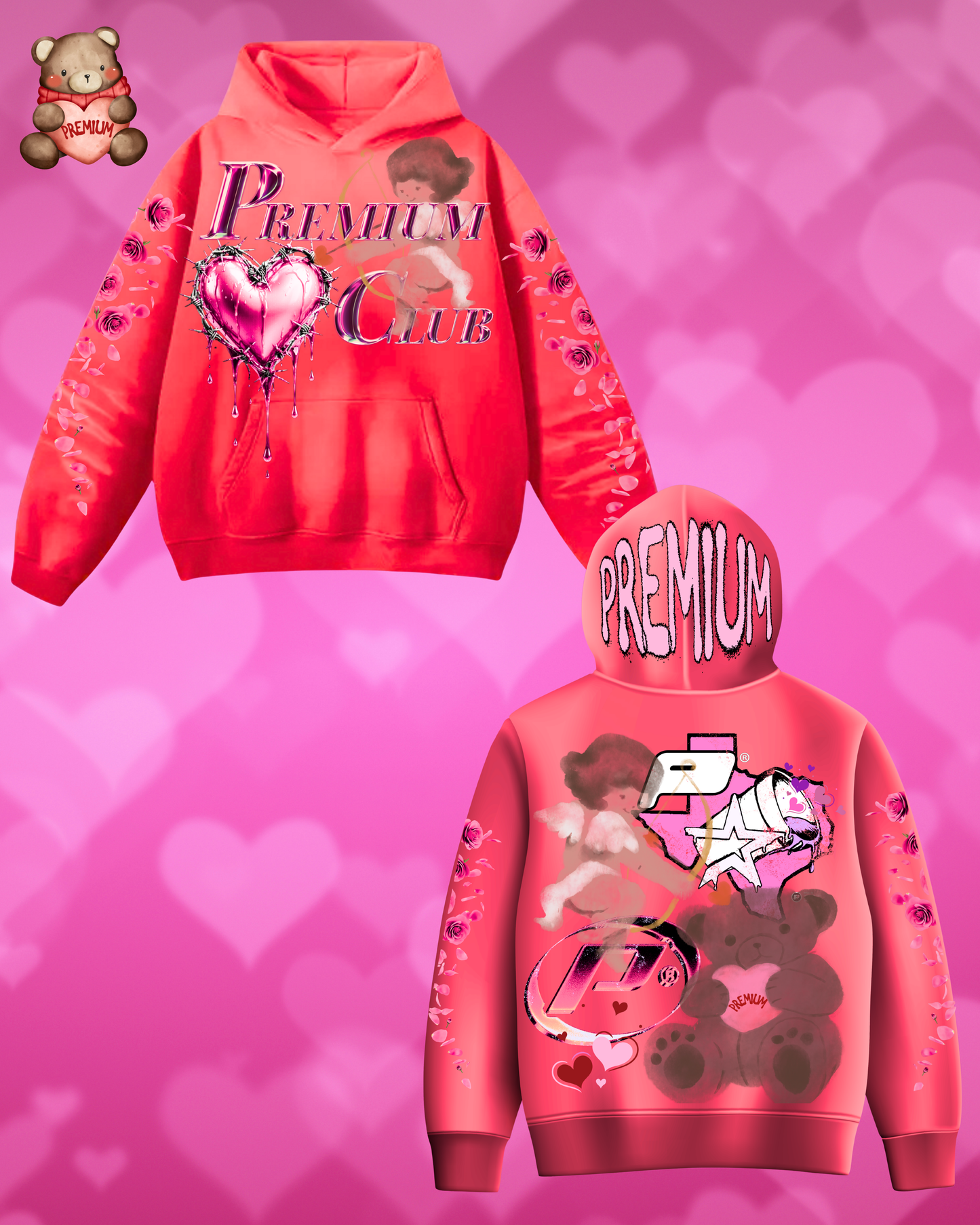 Premium Valentine Hoody 26’