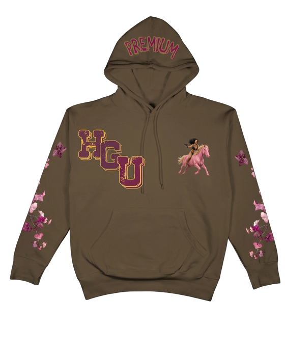Brown front
