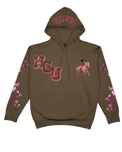 Brown front